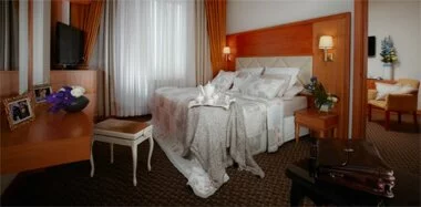 Фото стандартного номера в гостинице Милан Москва